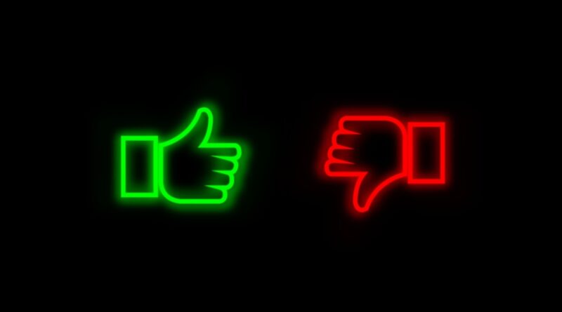 Tumisu like dislike pixabay